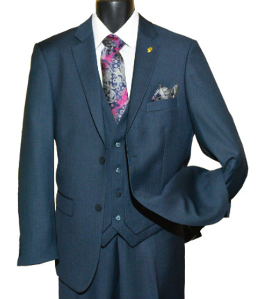 Three-Piece Italian-Style Suit